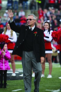 Jim Tressel was inducted into the Youngstown State University Athletic Hall of Fame on Nov. 16. He is one of the eight finalists to be YSU’s next president, as well as one of the three finalists for the same position at the University of Akron.