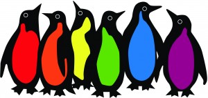 Penguins only from logo